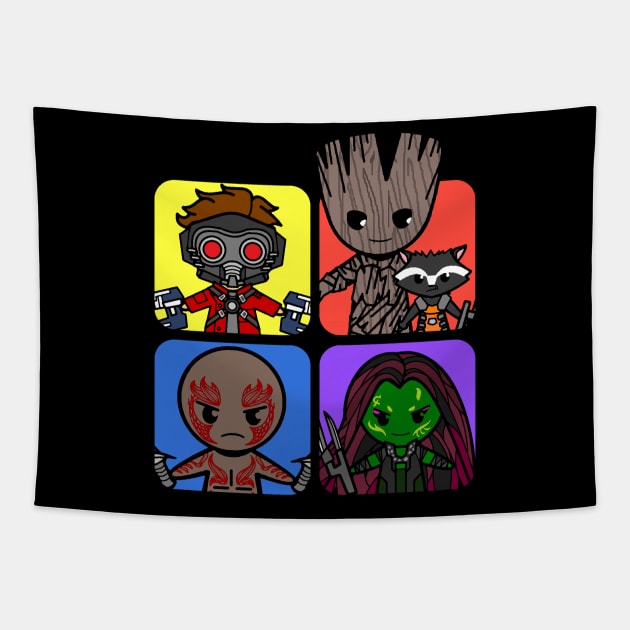 GOTG Tapestry by wss3