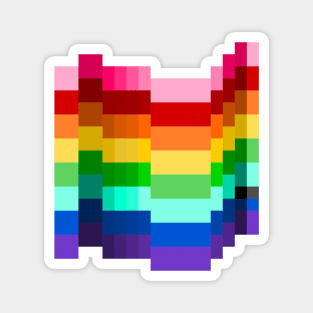 Pixel Pride Magnet