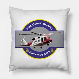 HM Coastguard search and rescue Helicopter, Pillow