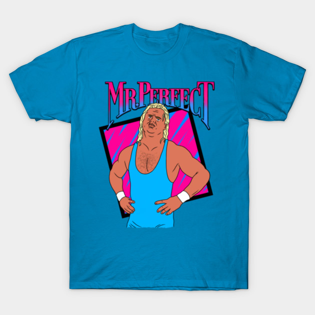 Mr.Perfect WWF Retro - Mr Perfect - T-Shirt | TeePublic