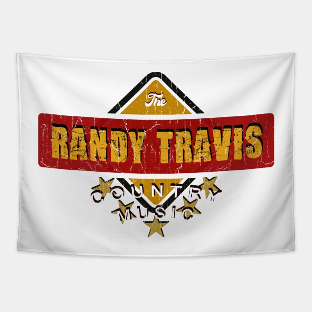 Randy Travis - Country Music Tapestry by Kokogemedia Apparelshop