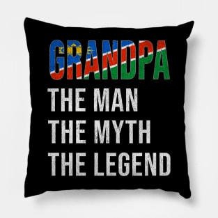 Grand Father Namibian Grandpa The Man The Myth The Legend - Gift for Namibian Dad With Roots From  Namibia Pillow