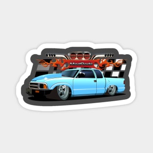 Cartoon car lowrider Magnet