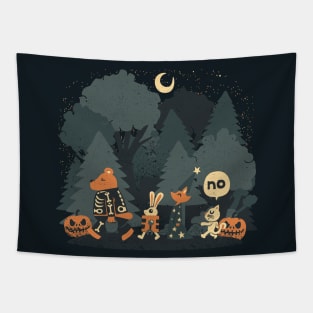 Halloween Forest Tapestry