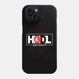 Just Hodl Avalanche AVAX Phone Case