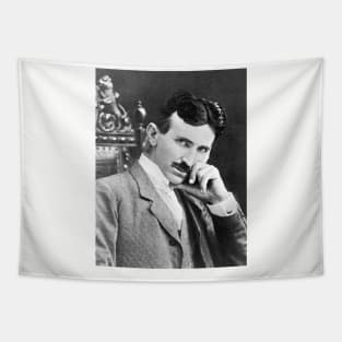 Nikola Tesla The OG Inventor and Electrical engineer Tapestry