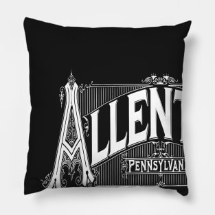 Vintage Allentown, PA Pillow