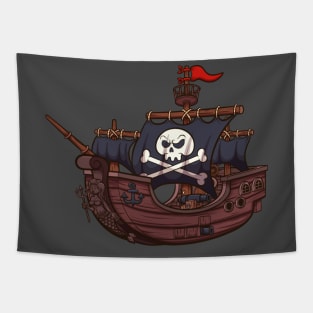 Pirate Ship Tapestry