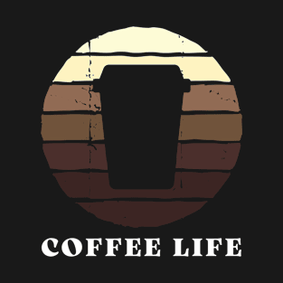 Coffee Life funny vintage T-Shirt