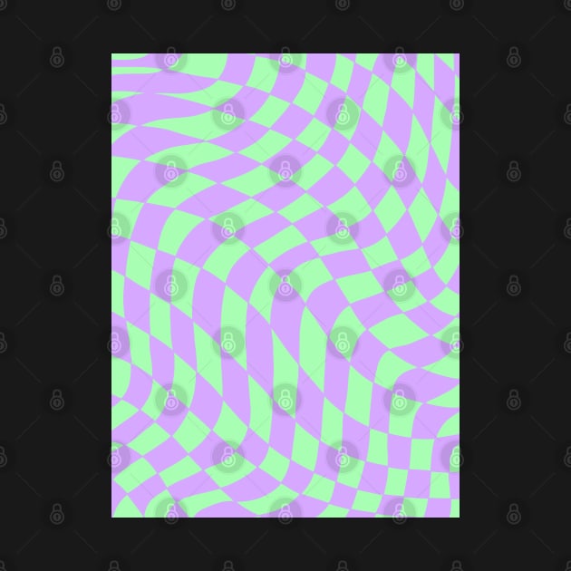 Warped Checkerboard by Velvet Earth