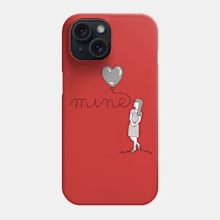 BE MINE - His & Hers Matching Couples T-Shirts (WOMEN'S) Phone Case