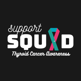 Support Squad Thyroid Cancer Awareness T-Shirt