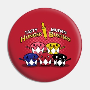 Cute Kawaii Superhero Food Dessert Cupcakes Pin