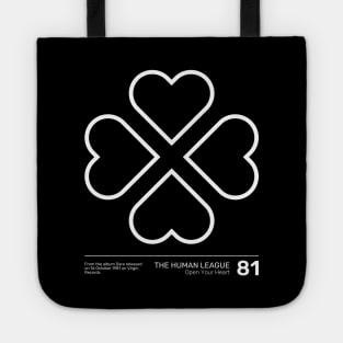 The Human League Open Your Heart Tote