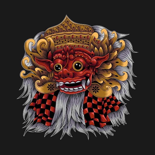 Balinese Mask by KINNFUL