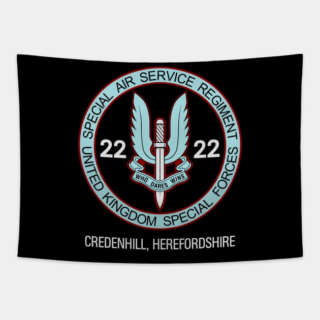Mod.26 SAS Special Air Service Tapestry by parashop