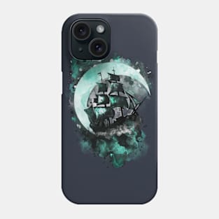 Sail Through the Moon Phone Case