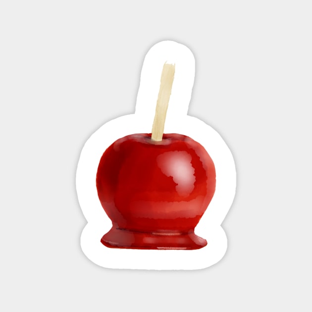 Candy Apple Magnet by melissamiddle