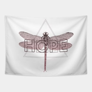 Hope in Nature - Dragonfly Tapestry