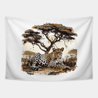 Leopard Design Tapestry