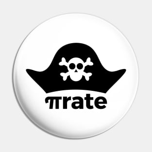 Pirate silly t-shirt Pin