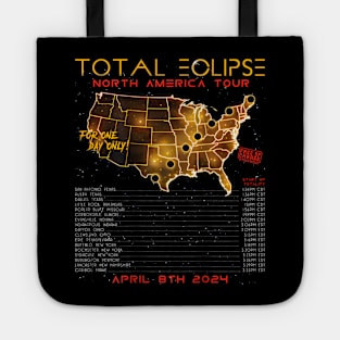 Total Solar Eclipse 2024 North America Tour Tote