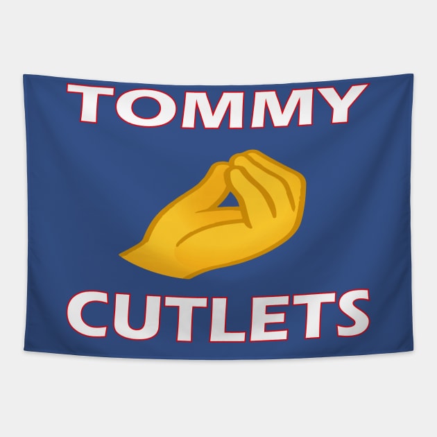 TOMMY DEVITO CUTLETS Tapestry by l designs