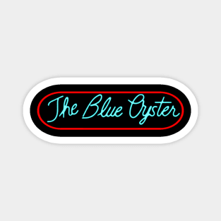 Police Academy Blue Oyster Bar Sign Magnet