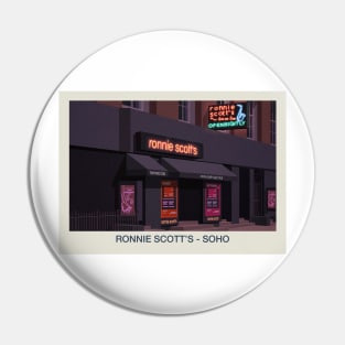 Ronnie Scott's Jazz Nightclub Pin