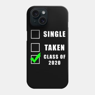 Social distancing - Single or taken funny gift Phone Case