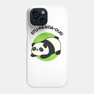 Stu-panda-ous Cute Animal Panda Pun Phone Case