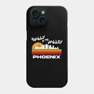 Rally in the Valley Arizona Basketball Sunset Phone Case