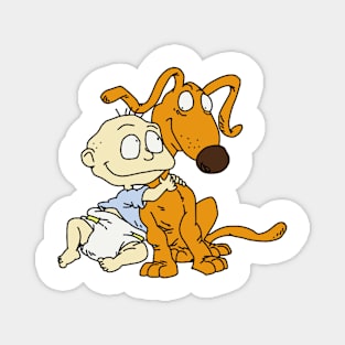 90’s Cartoon Best Friends Magnet