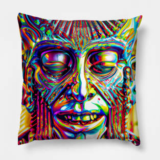 Hyperdimensional Android (1) Pillow