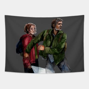 Joel and Ellie Tapestry