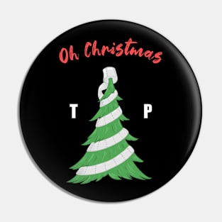 Oh Christmas TP Quarantine Tree Quarantree Tree Pin