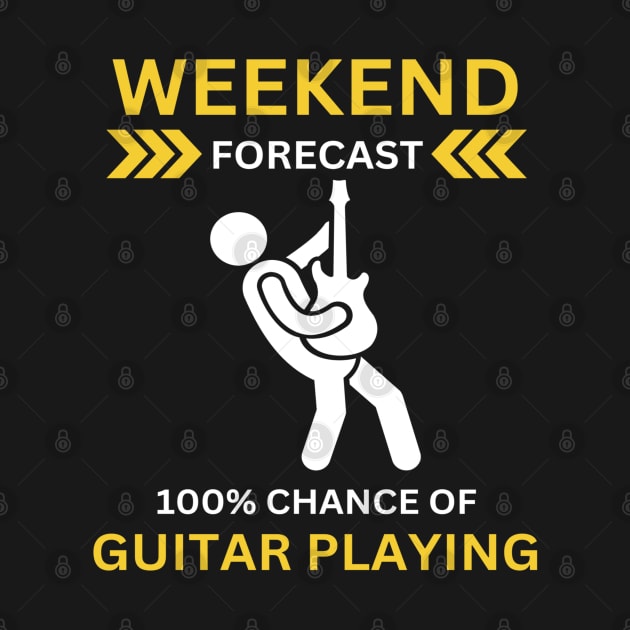 Weekend Forecast- 100% Guitar Playing by Wilcox PhotoArt