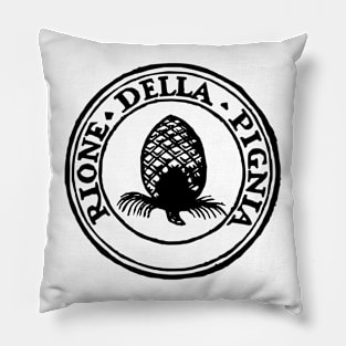 Rione Pigna b-text Pillow