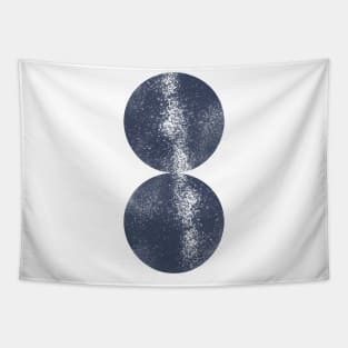 Galaxy abstract art Tapestry