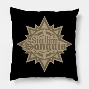 Sigillum Sanguis /emblem_gilt_magnus Pillow