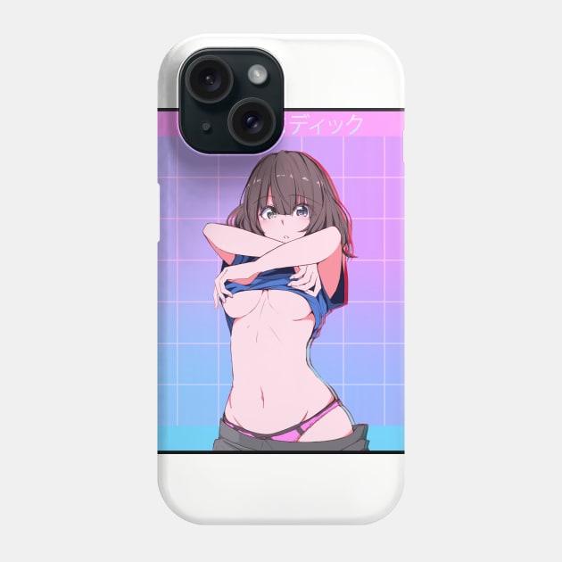 Aesthetic_Anime.exe Phone Case by MemeShark