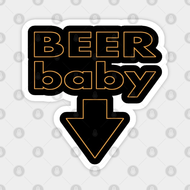 Beer Belly Baby Magnet by ebayson74@gmail.com