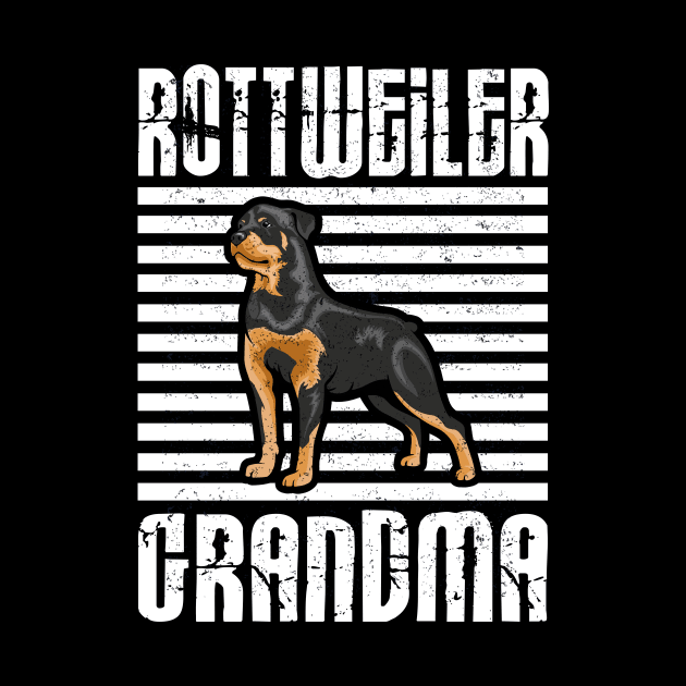 Rottweiler Grandma Proud Dogs by aaltadel