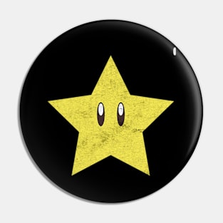 yellow star Pin