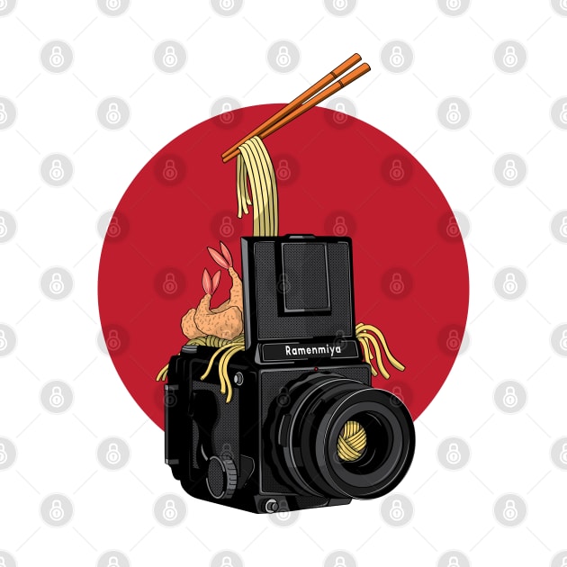 Film Camera Ramen by mai jimenez