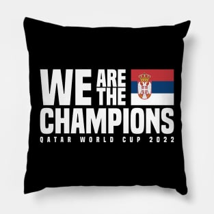 Qatar World Cup Champions 2022 - Serbia Pillow