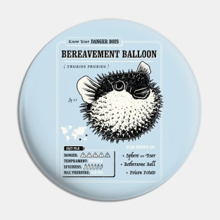 Bereavement Balloon Pin