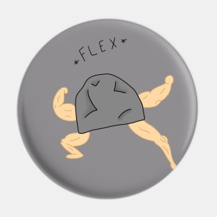 Muscle Rock Pin