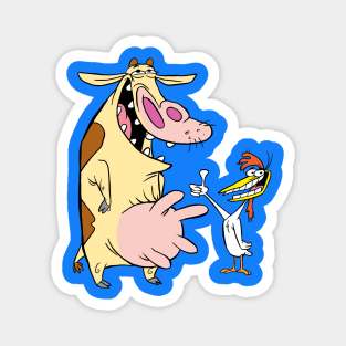 Chicken & Cow Magnet