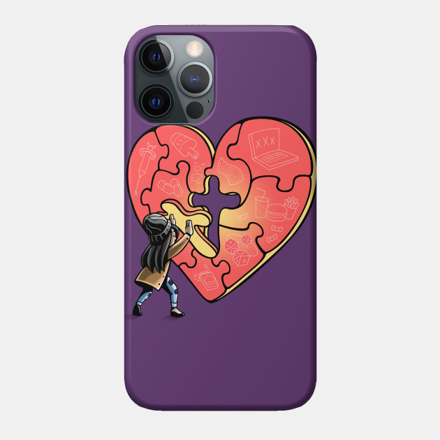 The Missing Peace - Girl - Peace - Phone Case